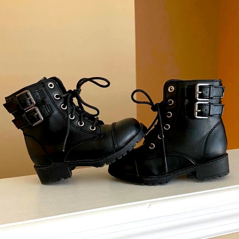 Toddler Combat Boots